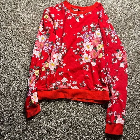 Divided Tops - Flowery shirt 